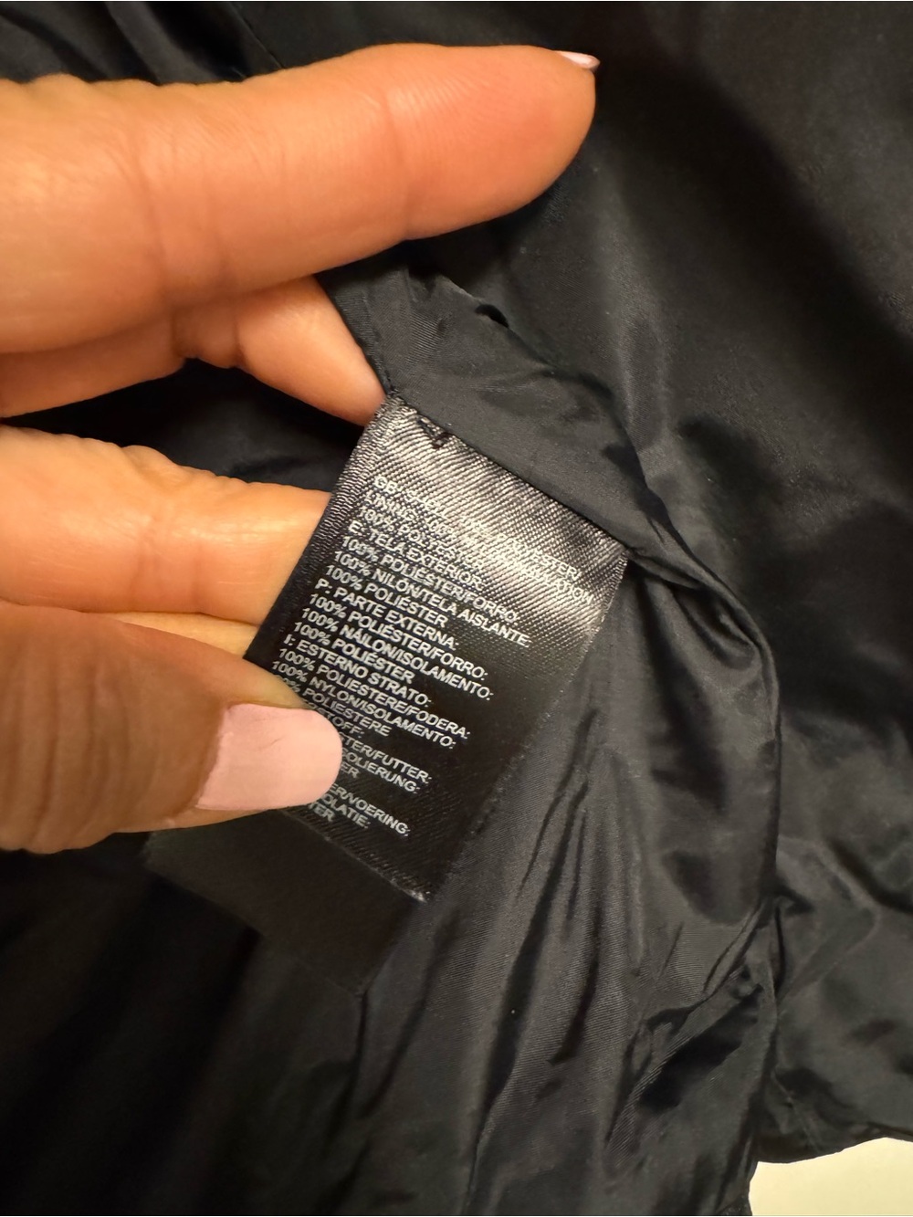 The North Face Black Quilted Puffer Jacket - Picture 5 of 6